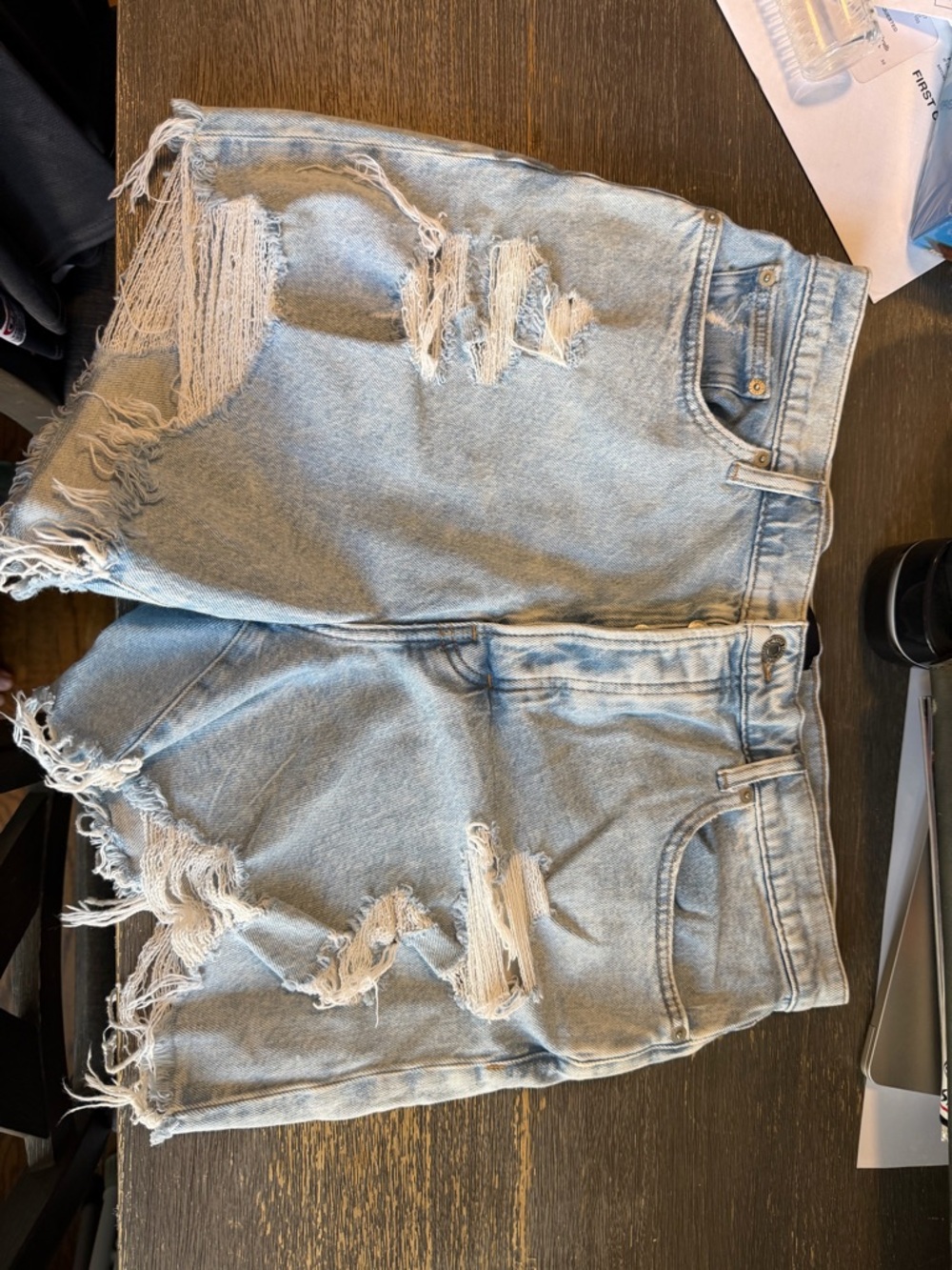 Lucky Brand Light Blue Denim Shorts